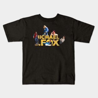 80s Legends: Michael J. Fox Kids T-Shirt